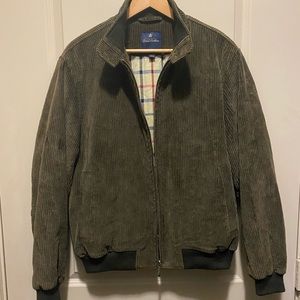 Brooks Brothers corduroy bomber flight jacket.